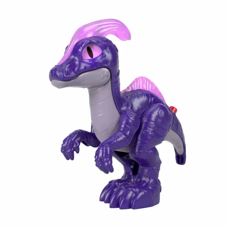 Jurassic World Imaginext Dinosaurio Parasaurolofós Deluxe con Luces