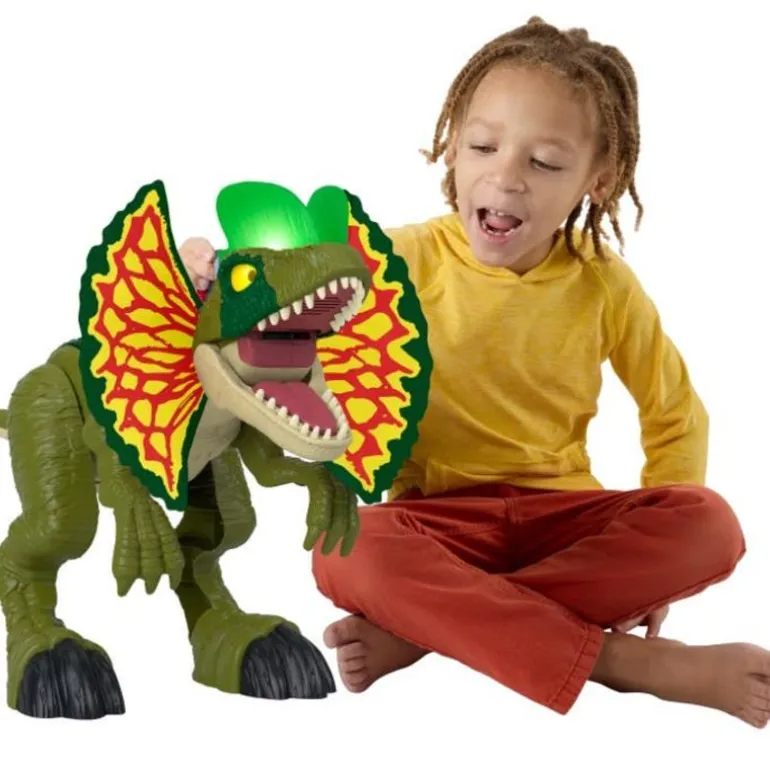 Jurassic World Imaginext Set de Juegos Evo Scanner de Dinosaurios