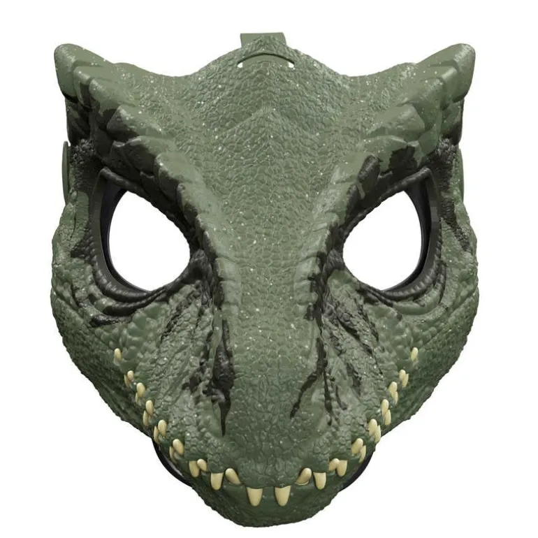Jurassic World Máscara Electrónica de Dinosaurio Verde
