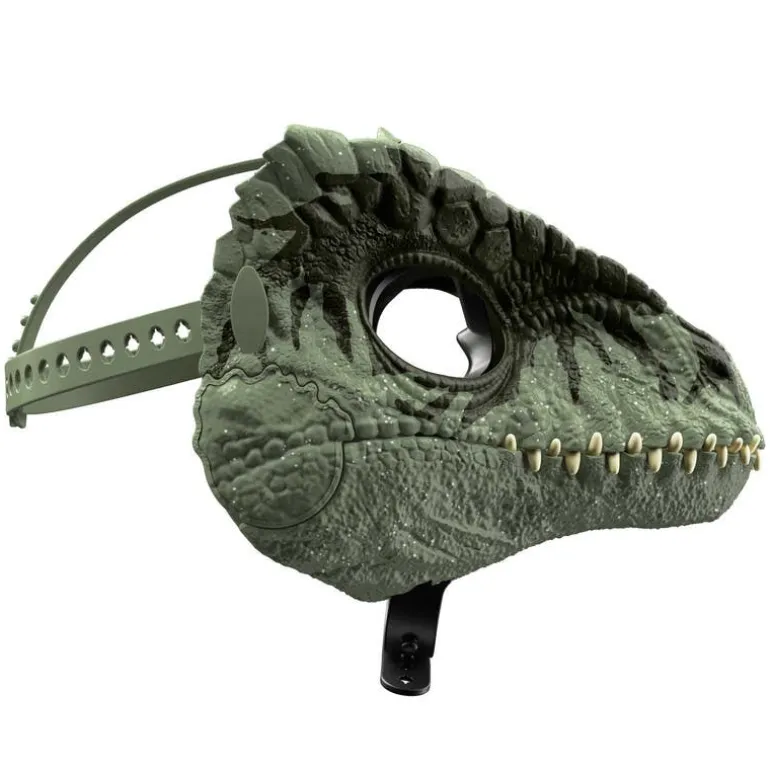 Jurassic World Máscara Electrónica de Dinosaurio Verde