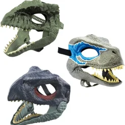 Jurassic World Máscara Electrónica de Dinosaurio Verde