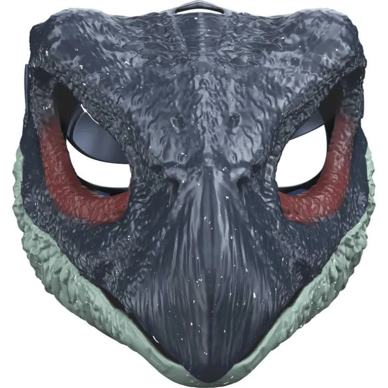 Jurassic World Máscara Electrónica de Dinosaurio Azul