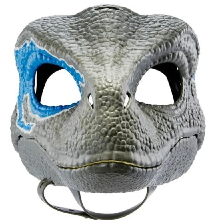 Jurassic World Máscara Electrónica de Dinosaurio Gris