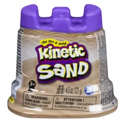 Kinetic Sand Contenedor Basico De Arena Café Clara