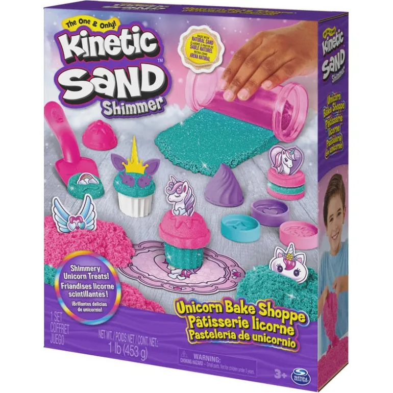 Kinetic Sand Set de Juegos Pastelería Unicornio Shimmer