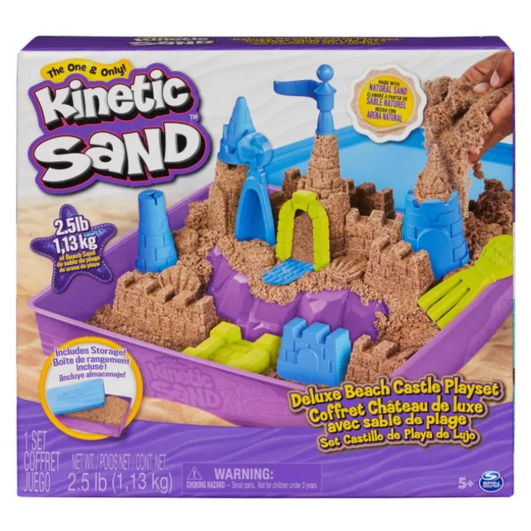 Kinetic Sand Set de Juegos Playa de Lujo