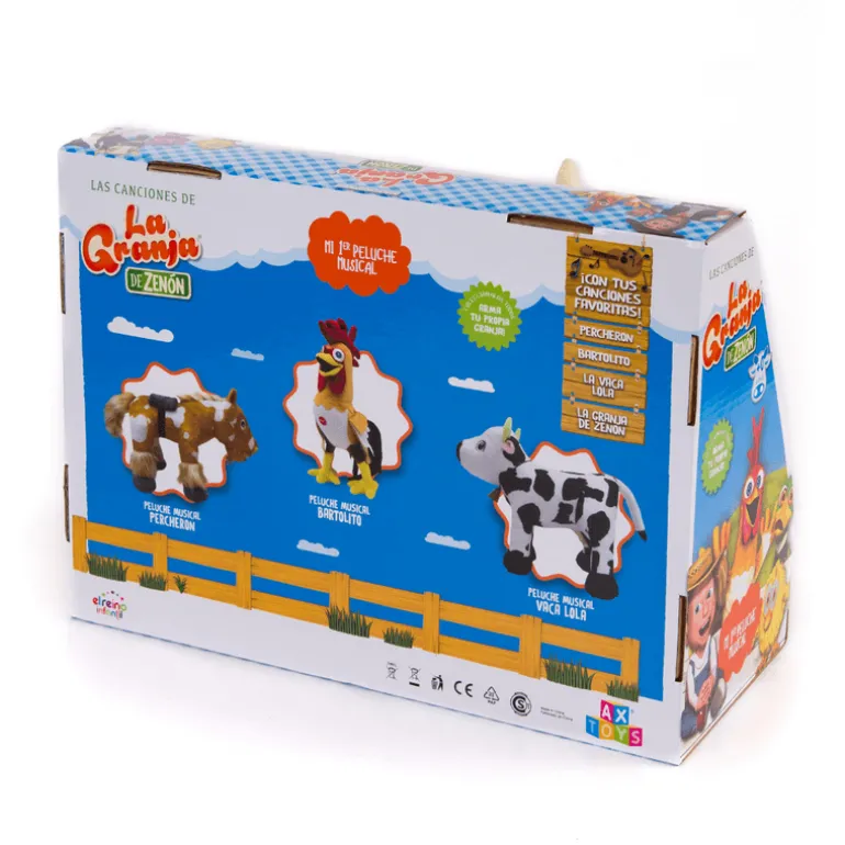 La Granja de Zenon Peluche Musical Caballo