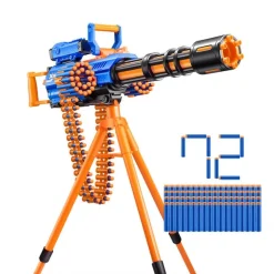 Lanzador de Dardos X-Shot Insanity Motorized Rage Fire con 72 Dardos