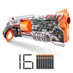Lanzador de Dardos X-Shot Lock Gun con 16 Dardos