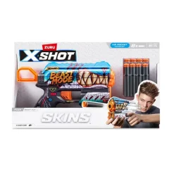 Lanzador de Dardos X-Shot Flux Beast Out con 12 Dardos