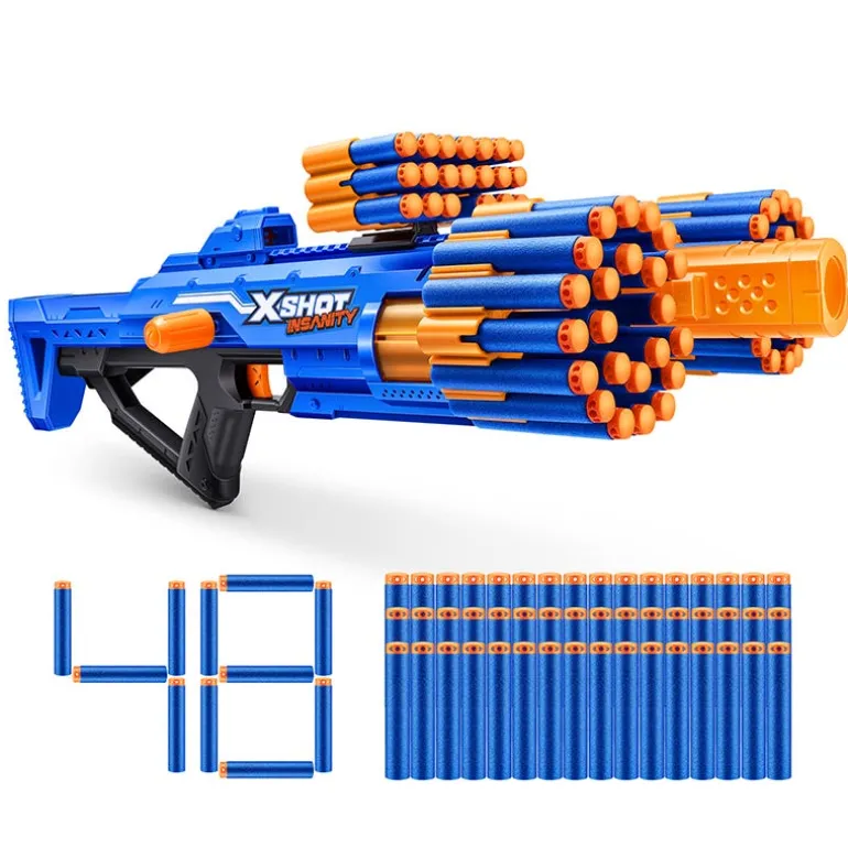 Lanzador de Dardos X-Shot Berzerko con 48 Dardos