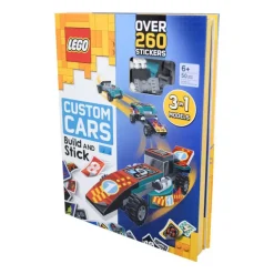 Lego Libro Construye Y Pega Superautos De Carrera