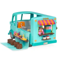 Lil Woodzeez Camión de Comida con Accesorios