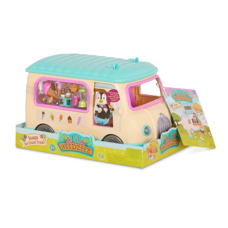 Lil Woodzeez Camión de Helados con Accesorios