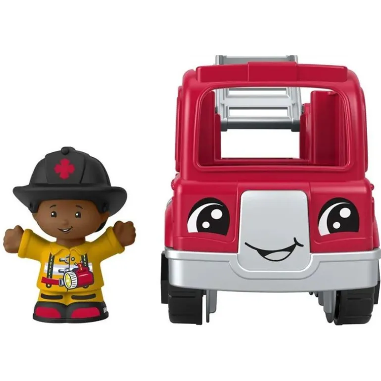 Little People Camión de Bombero con Figura