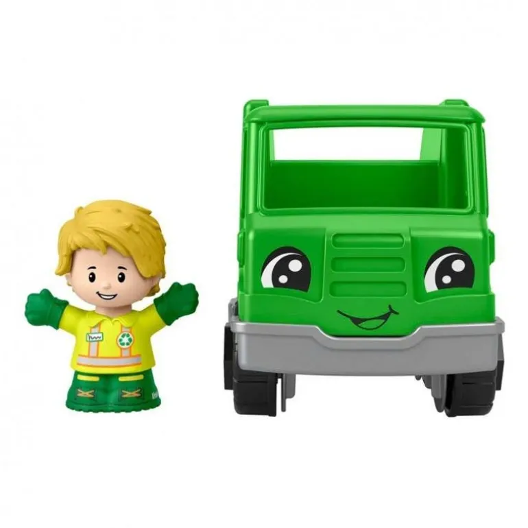 Little People Carrito Verde con Figura