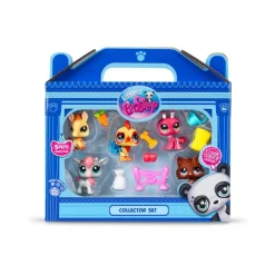 Littlest Pet Set de Figuras de Granja con 5 Mascotitas con Accesorios