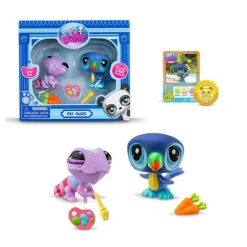 Littlest Pet Shop 2 Pack Camaleón y Tucán