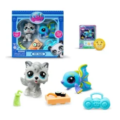 Littlest Pet Shop 2 Pack Lobo y Pez