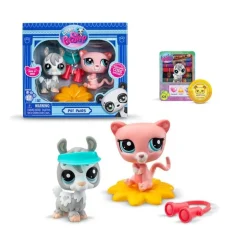 Littlest Pet Shop 2 Pack Llama y Lemur