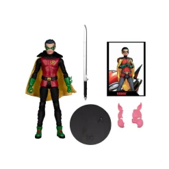 Mcfarlane Dc Direct Figure With Comic Robin Damian 6075231