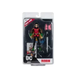 Mcfarlane Dc Direct Figure With Comic Robin Damian 6075231