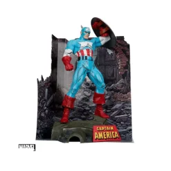 Mcfarlane Marvel Collection Captain America By Tod 6074993
