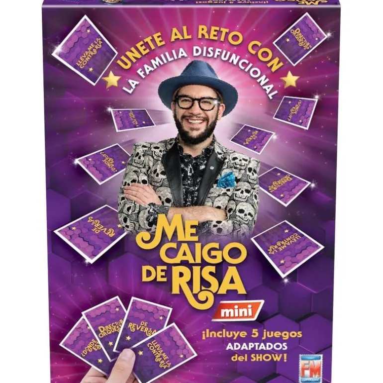 Me Caigo de Risa Mini Juego de Mesa para Viaje