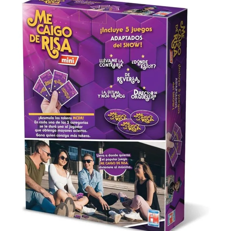 Me Caigo de Risa Mini Juego de Mesa para Viaje
