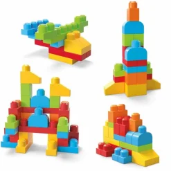 Mega Bloks Set ¡Constrúyelo! con Bloques Brillantes