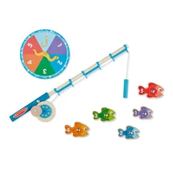 Melissa & Doug Juego De Pesca Cuenta Y Atrapa 6073048