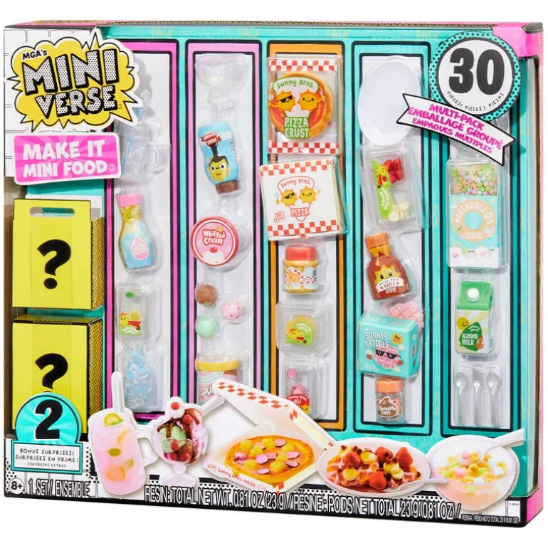 MGA Miniverse Multipack Mini Comida y Misteriosa Sorpresa