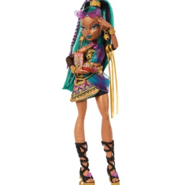 Monster High Muñeca Nefera para niñas HPD53