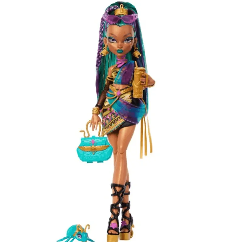 Monster High Muñeca Nefera para niñas HPD53