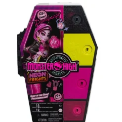 Monster High Secret Sustos Neon Fashion Doll Draculaura