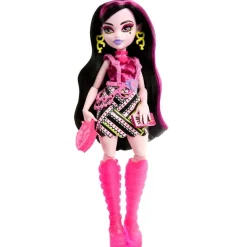 Monster High Secret Sustos Neon Fashion Doll Draculaura