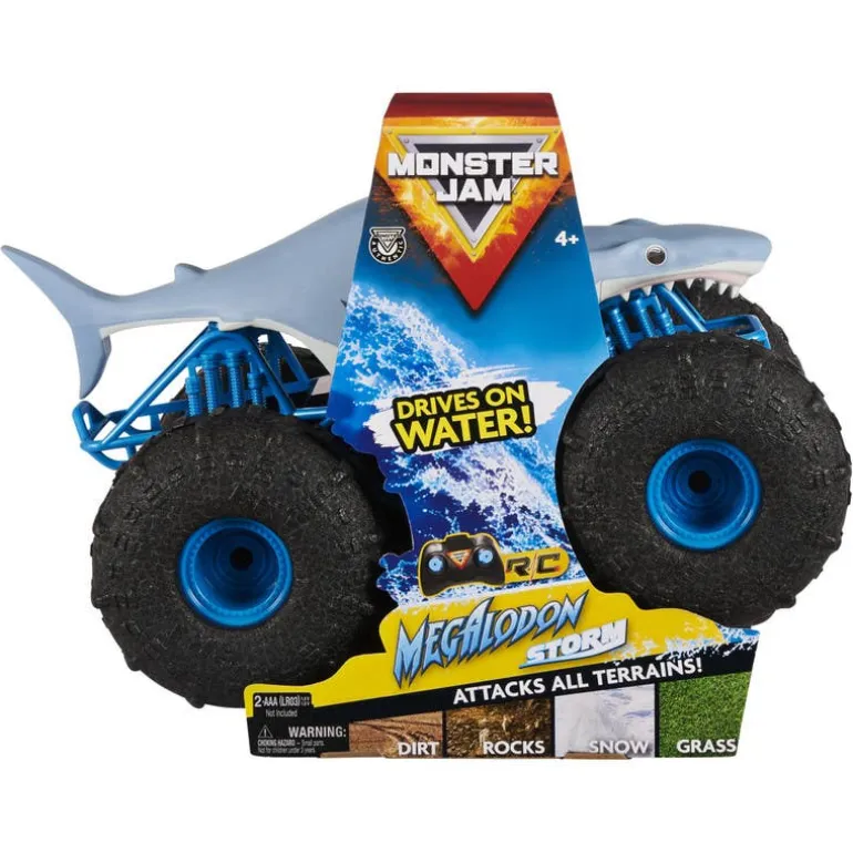 Monster Jam 1:24 Radio Control Megalodon Storm
