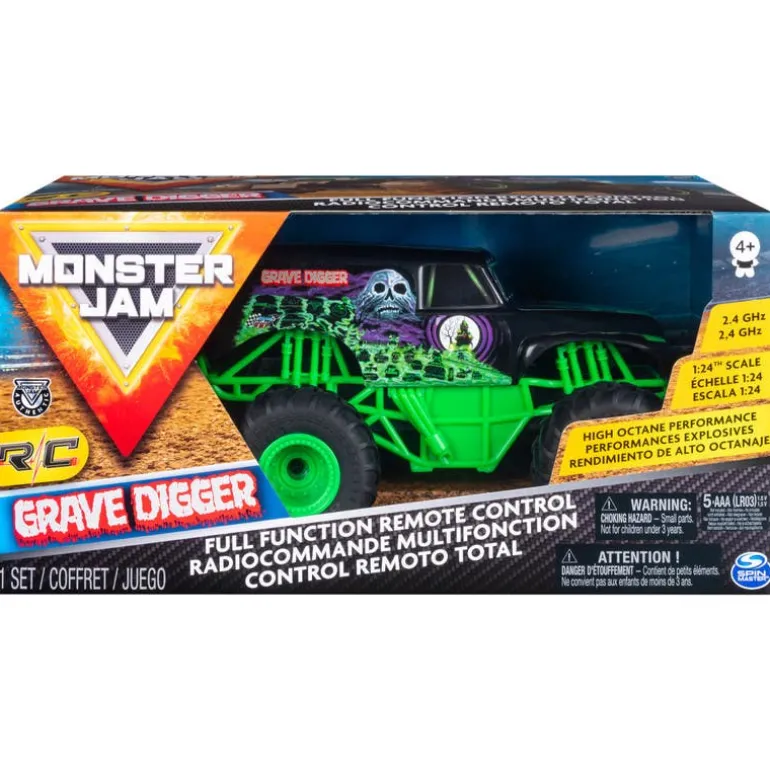 Monster Jam 1:24 Radio Control Grave Digger