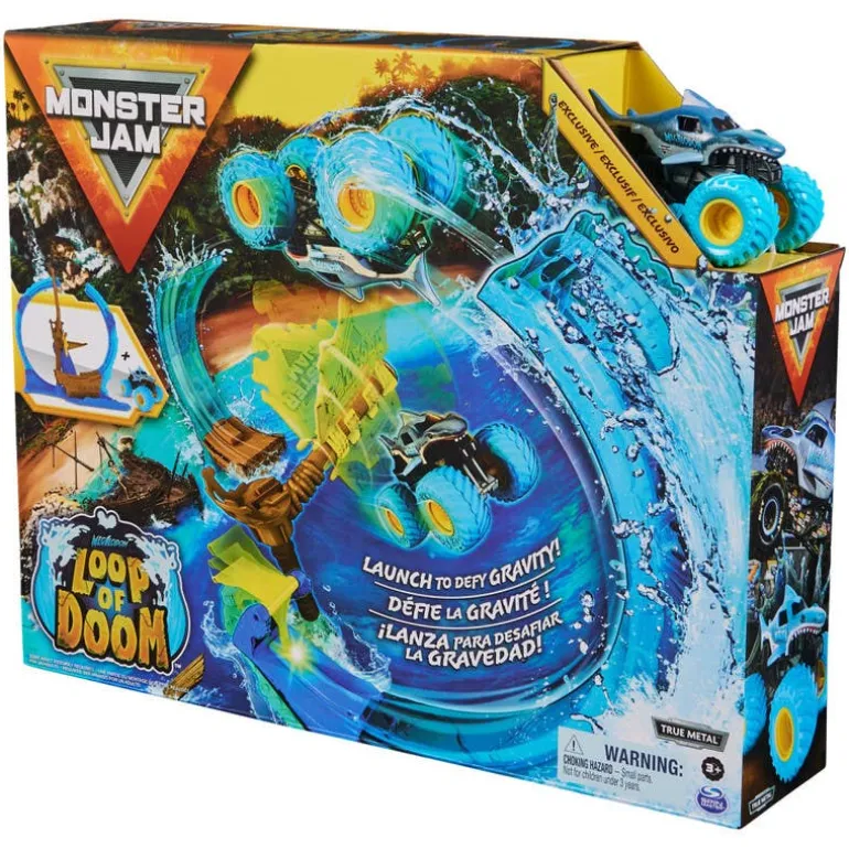 Monster Jam Pista de Juegos Loop of Doom
