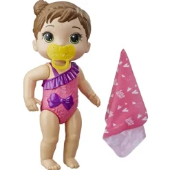 Muñeca Baby Alive Castaña Chapoteo y Abrazos
