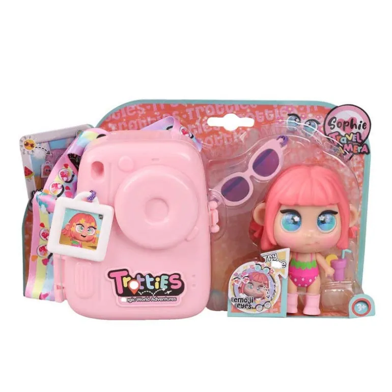 Muñeca Mini Trotties Cámara de Viaje Sophie