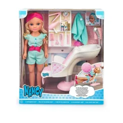 Muñeca Nancy Set de Juego Un Día de Peluquería