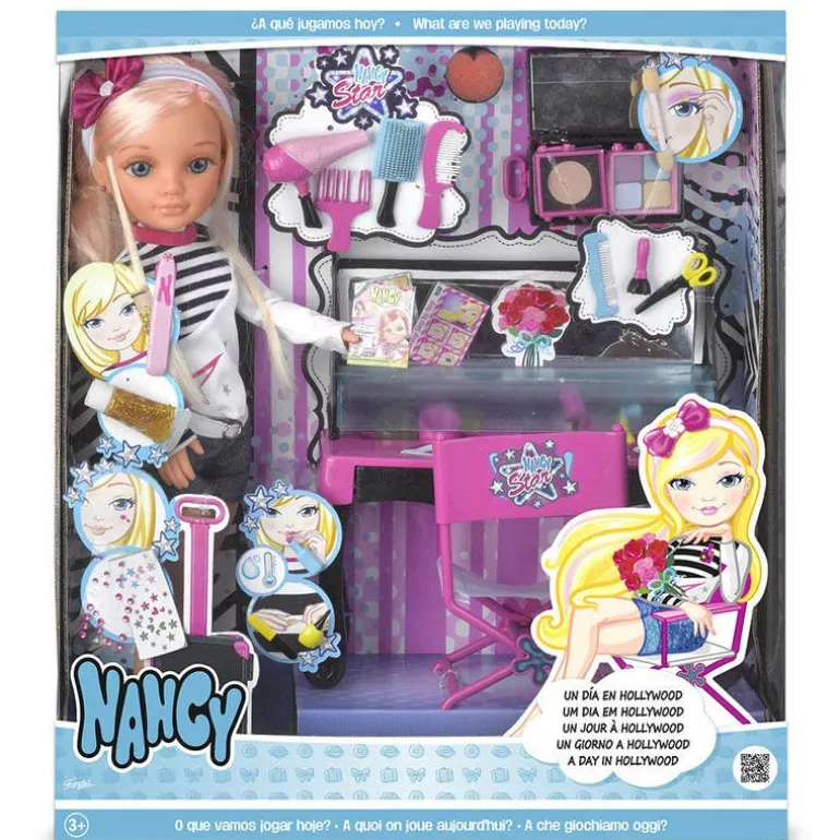 Muñeca Nancy Set de Juego Un Día en Holllywood