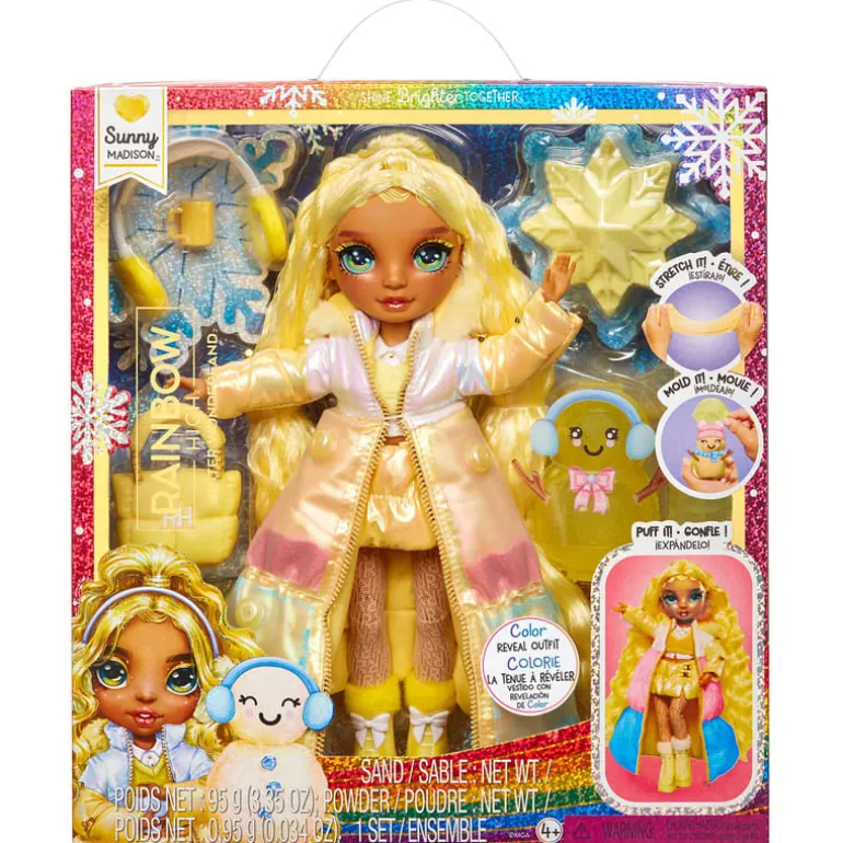 Muñeca Rainbow High Winter Wonderland Asst 2 Yellow 508113