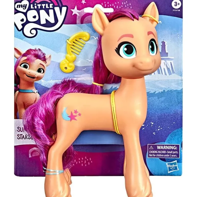 My Little Pony Sunny Starscout con Crin y Cepillo para Peinar