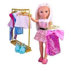 Nancy Muñeca Set de Juego Vestidor de Looks
