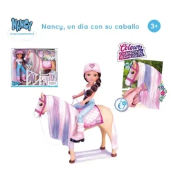 Nancy Muñeca Set de Juego Un Día con su Caballo