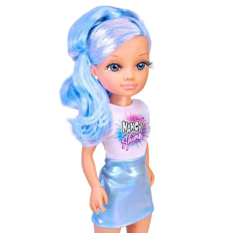 Nancy Muñeca Shine Azul