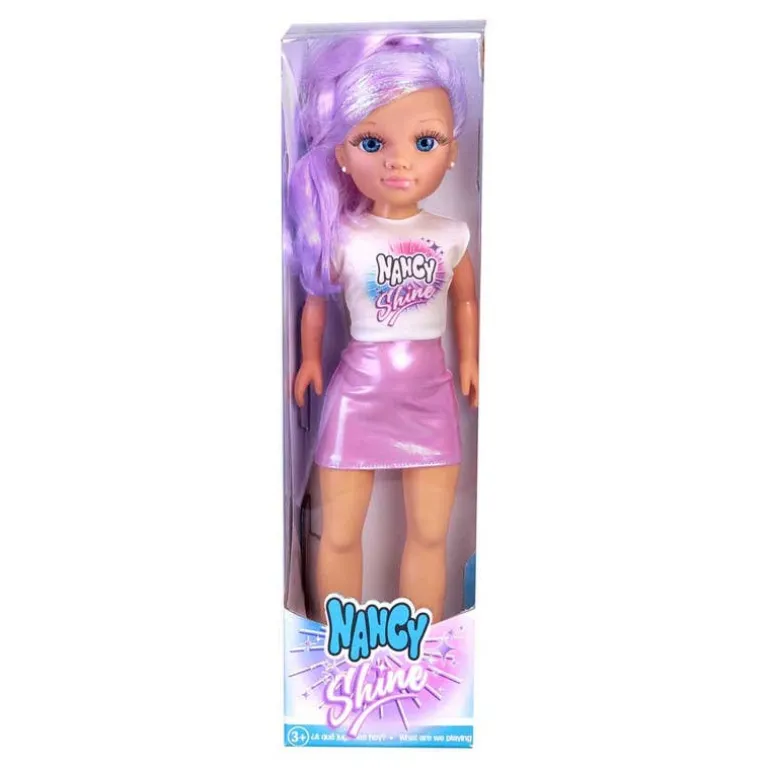 Nancy Muñeca Shine Morado