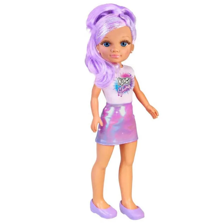 Nancy Muñeca Shine Morado